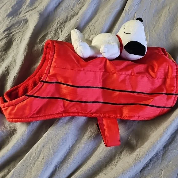 Peanuts Red Snoopy Dog Costume - Picture 5 of 5